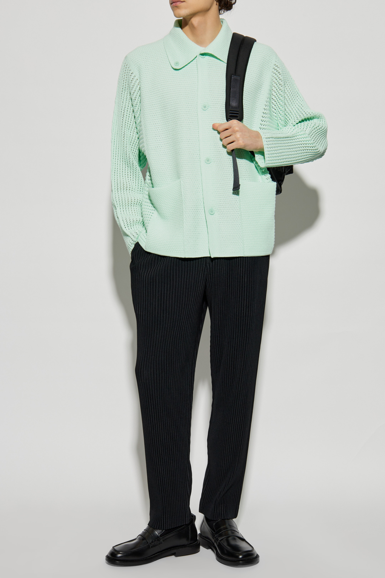 トップス HOMME PLISSE ISSEY MIYAKE cardigan BASICS – ISSEY MIYAKE ONLINE STORE